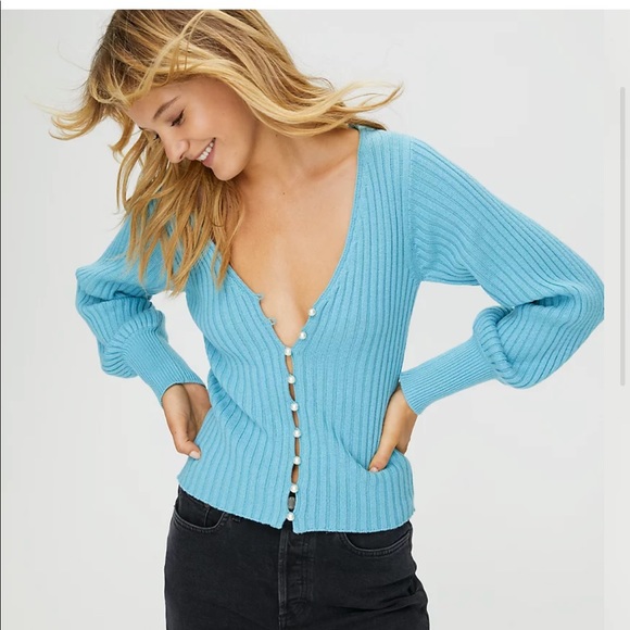 Wilfred Sweaters - Aritzia Wilfred Pearl Cardigan NWOT